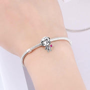 Doctor Boy Pandora Charm | Male Nurse Medical Student Bead | Graduation Gift for Him