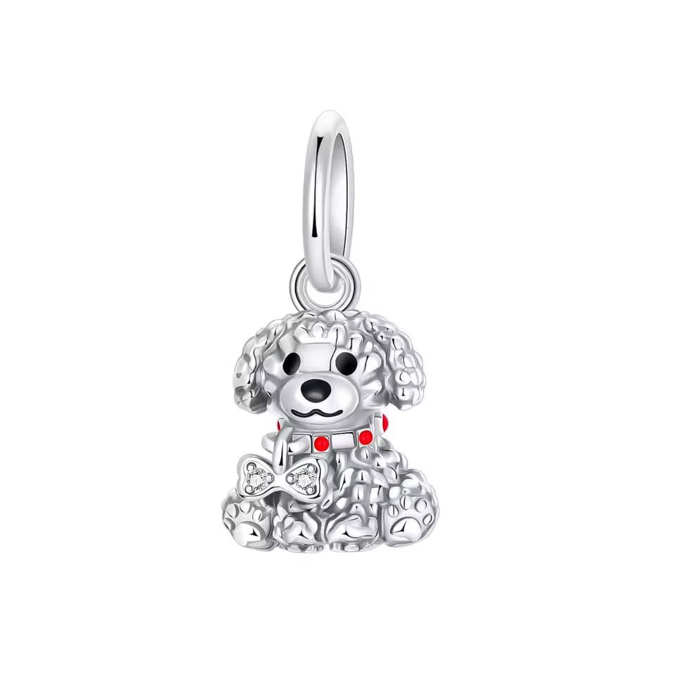 Bichon Frise 925 sterling silver charm