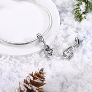 Yorkshire Terrier Pandora Charm | Yorkie Dog In Shoe | Silver Puppy Dangle | Pet Lover Gift