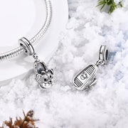 Yorkshire Terrier Pandora Charm | Yorkie Dog In Shoe | Silver Puppy Dangle | Pet Lover Gift