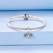 Aries Ram Pandora Charm | Zodiac Sign Horned Sheep | Silver Animal Dangle | Horoscope Birthday Gift