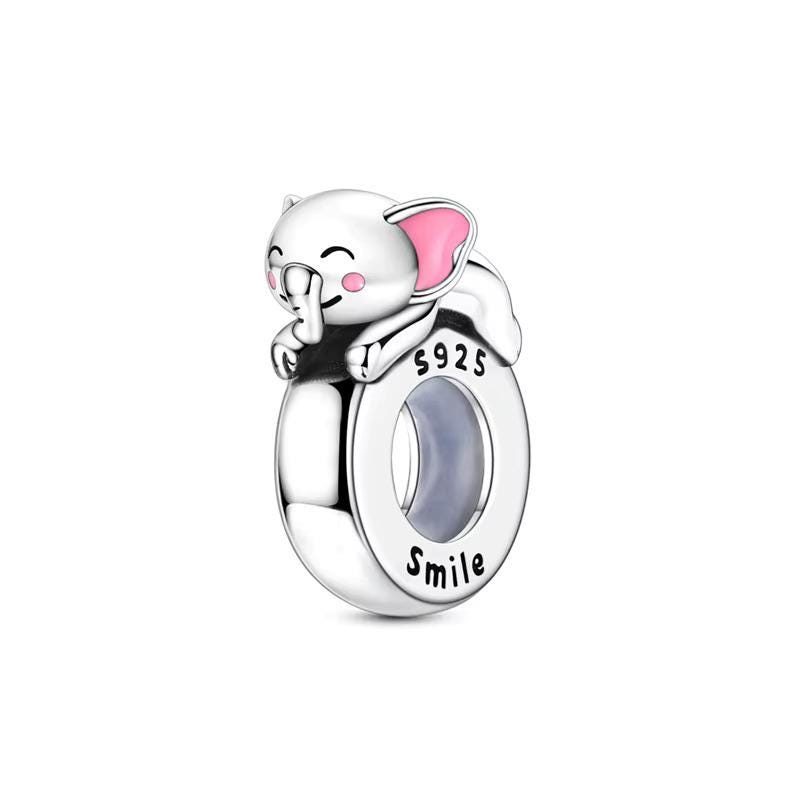 Elephant 925 sterling silver charm