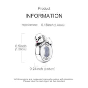 Puppy Dog Pandora Charm Stopper | Silicone Grip Bead | Pet Lover Safety Spacer Jewelry