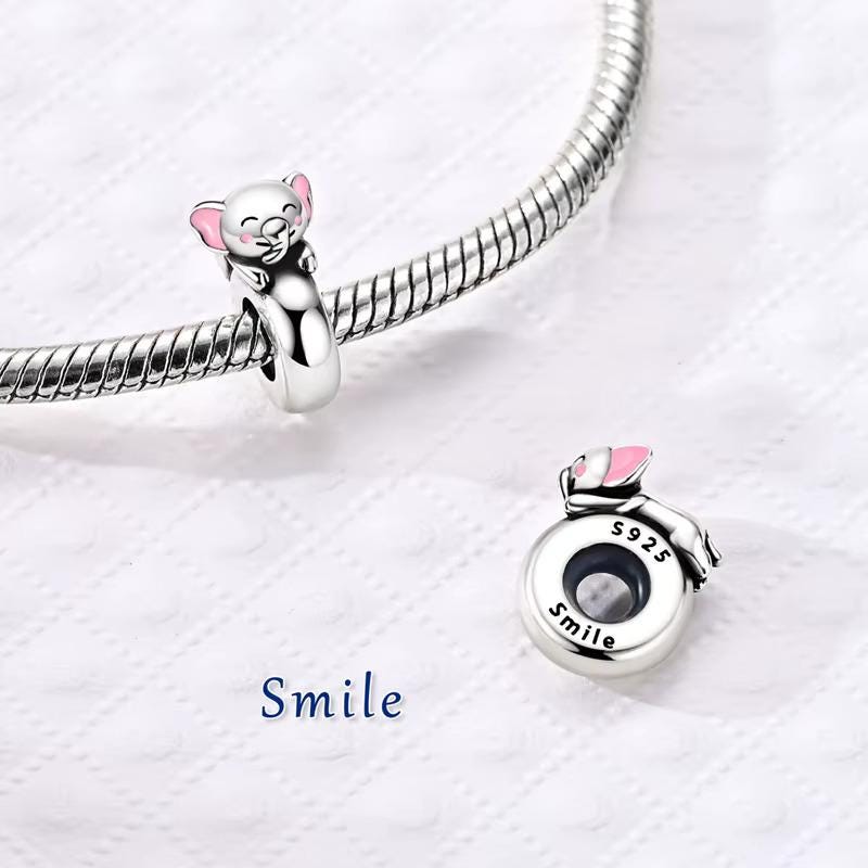 Elephant charm detail view