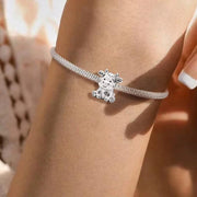 Cow Pandora Charm | Baby Calf Bead | Silver Farm Animal | Country Girl Jewelry Gift