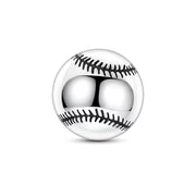 Baseball Pandora Charm | Silver Sport Bead | Softball Player Gift | Team Mom Jewelry | S925