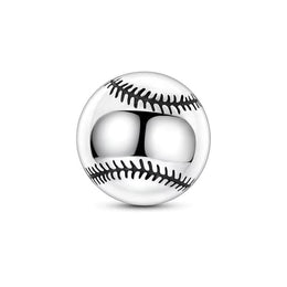 Baseball Pandora Charm | Silver Sport Bead | Softball Player Gift | Team Mom Jewelry | S925