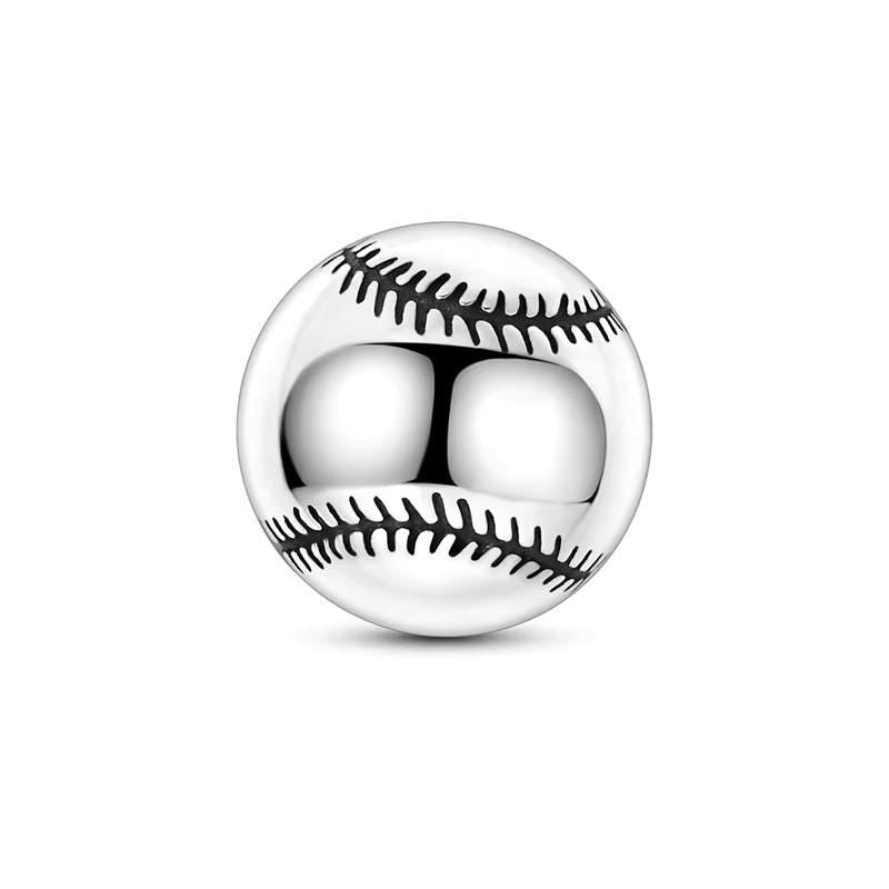 Baseball 925 sterling silver charm