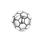 Soccer Ball Pandora Charm | Silver Football Bead | Sport Player Gift | Team Mom Jewelry