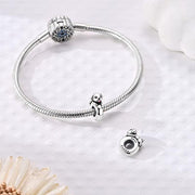 Puppy Dog Pandora Charm Stopper | Silicone Grip Bead | Pet Lover Safety Spacer Jewelry