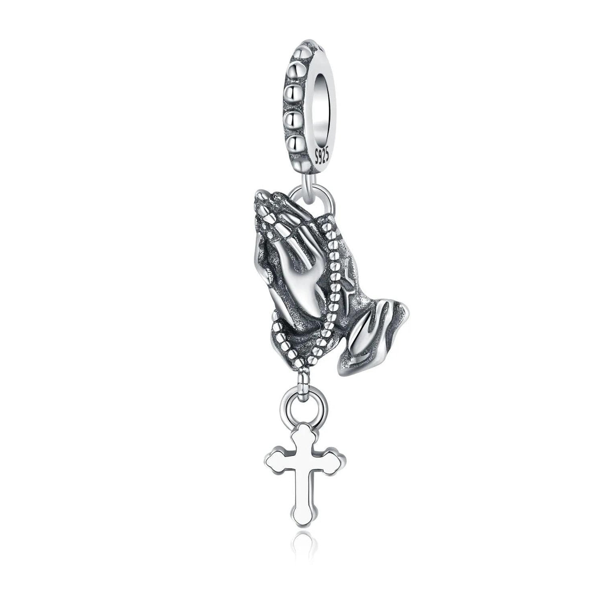 Praying Hands 925 sterling silver charm