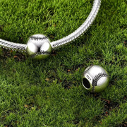 Baseball Pandora Charm | Silver Sport Bead | Softball Player Gift | Team Mom Jewelry | S925