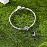 American Football Pandora Charm | Silver Rugby Ball Bead | Sport Fan Jewelry | Athlete Player Gift