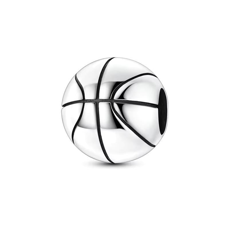 Basketball 925 sterling silver charm