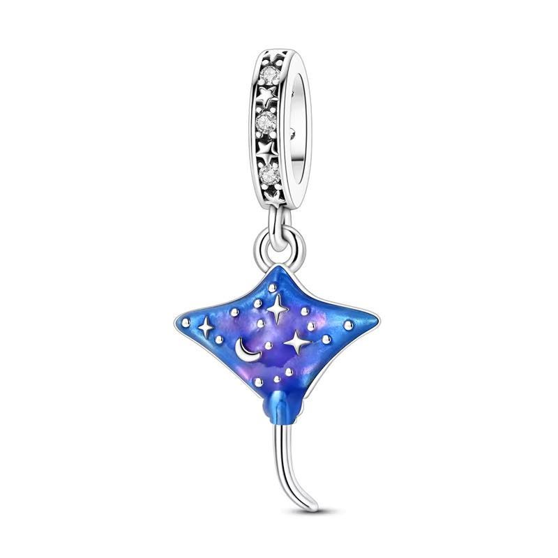 Celestial Stingray 925 sterling silver charm