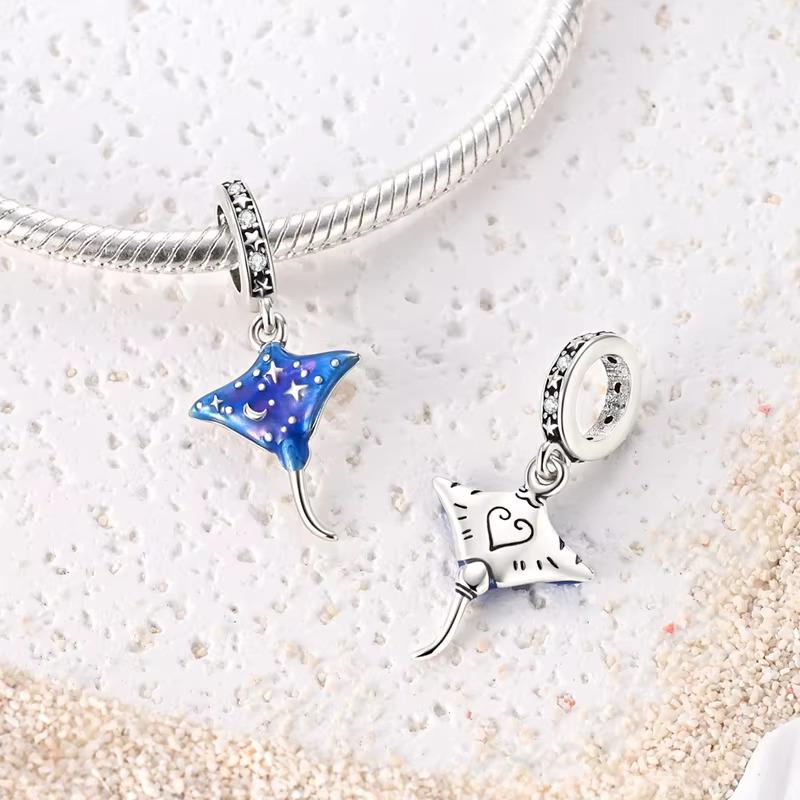 Celestial Stingray charm detail view
