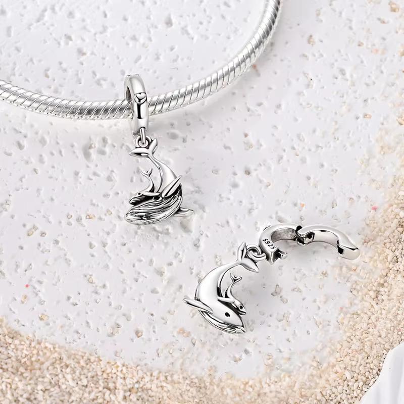 Whale charm detail view