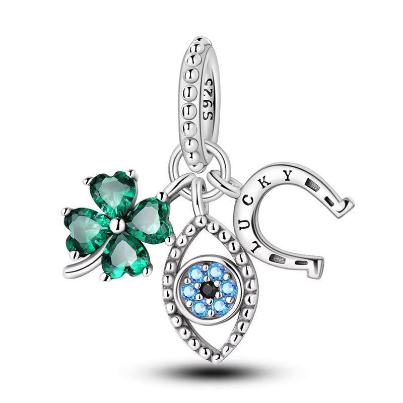 Good Luck 925 sterling silver charm