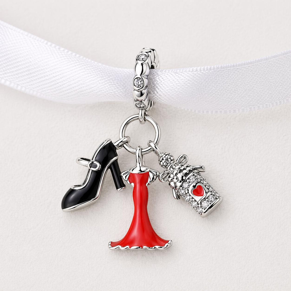 Fashion Dress sterling silver charm alternate view