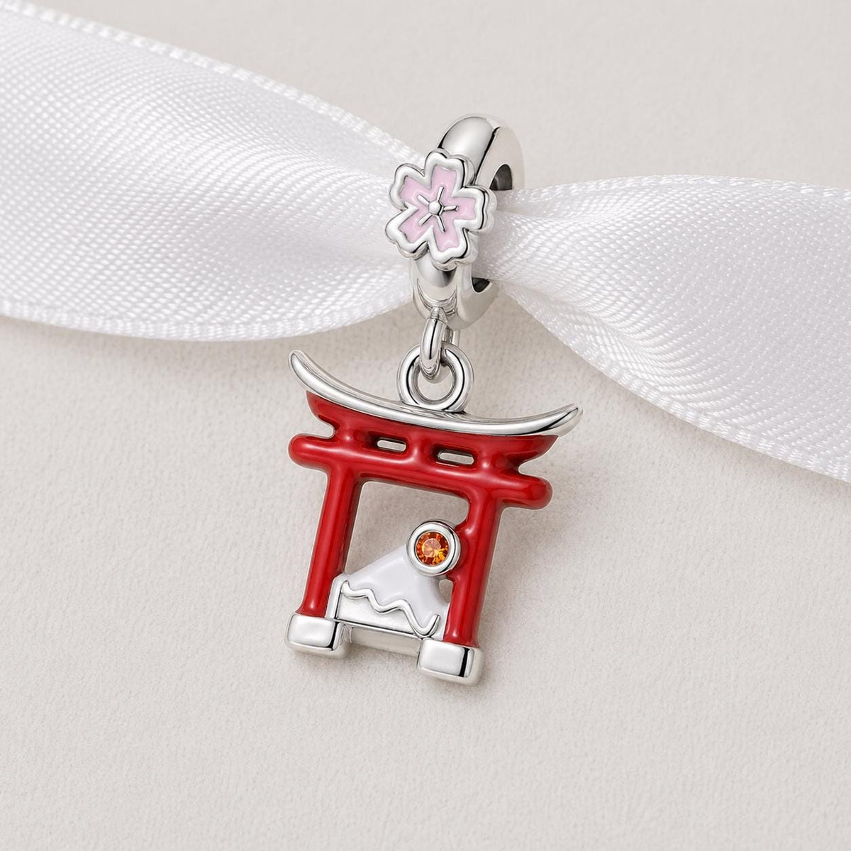 Japan sterling silver charm alternate view