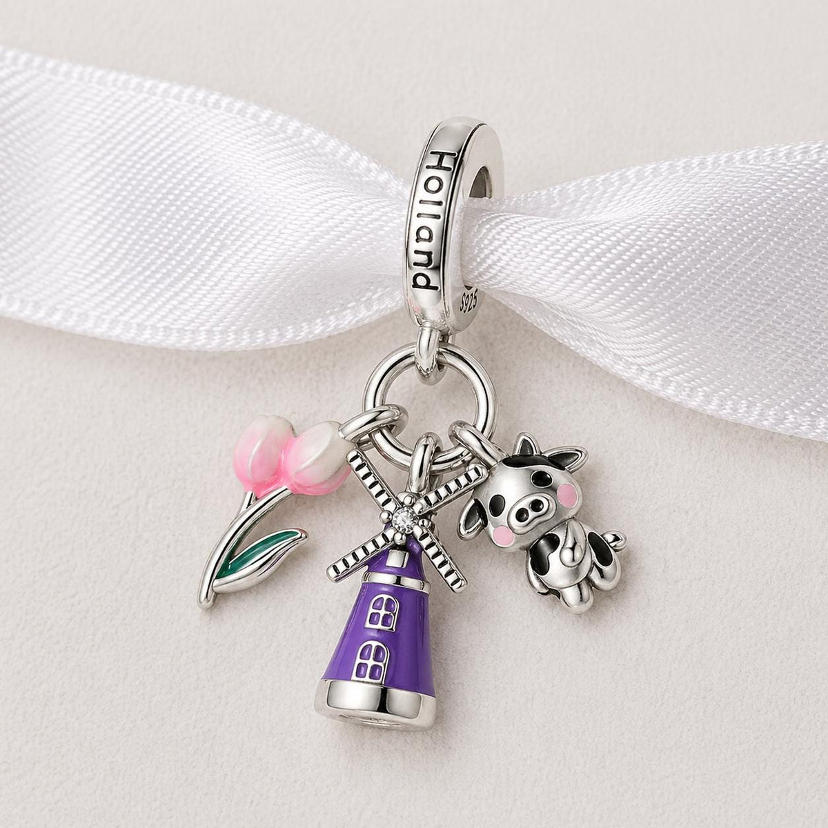 Holland sterling silver charm alternate view