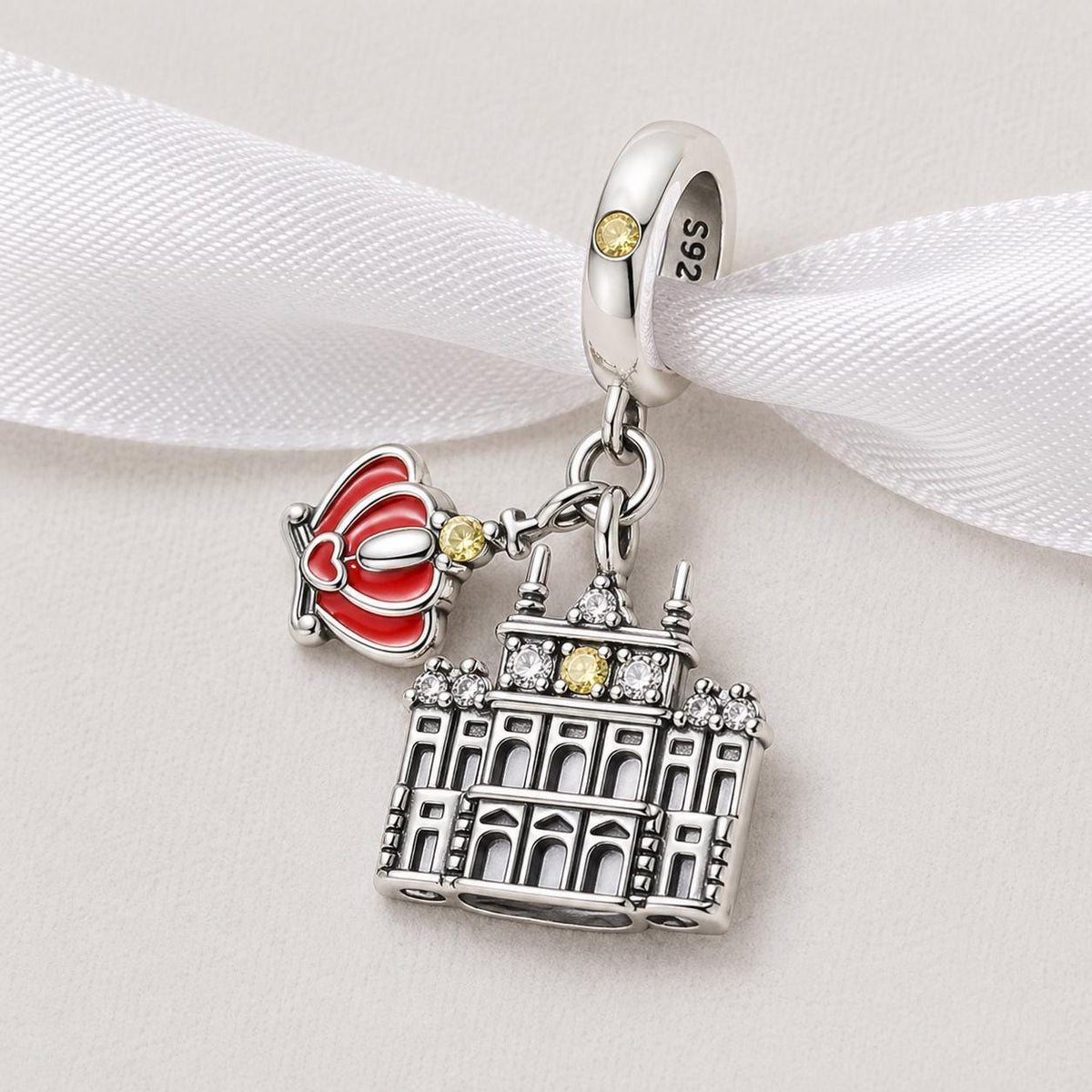 Madrid sterling silver charm alternate view