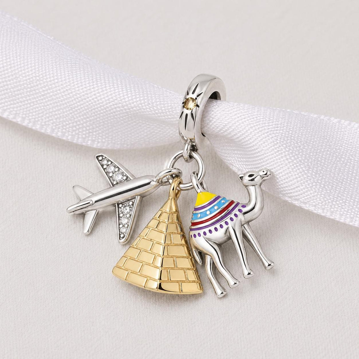Egypt sterling silver charm alternate view