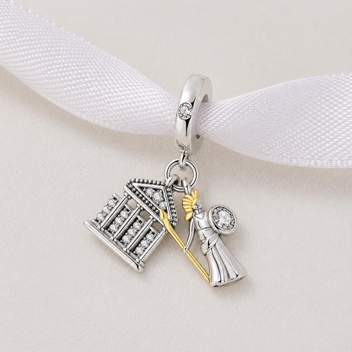 Greece sterling silver charm alternate view