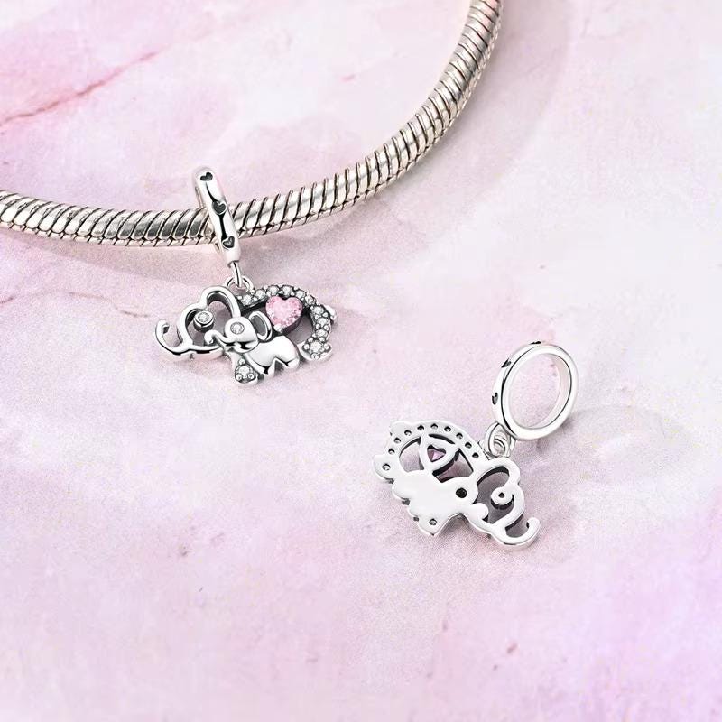 Elephant charm detail view