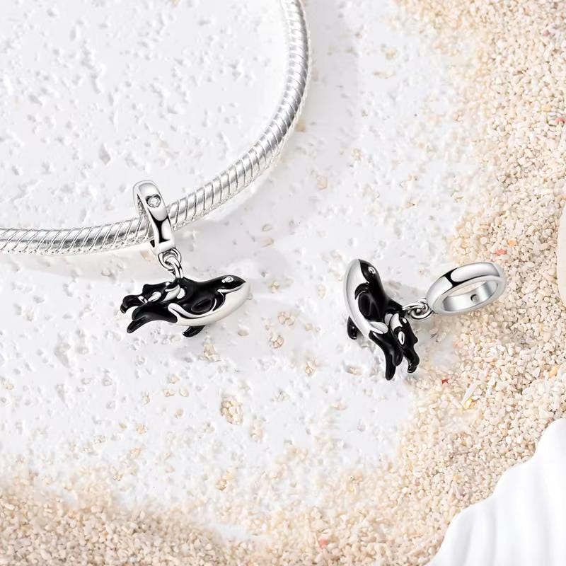 Orca charm detail view