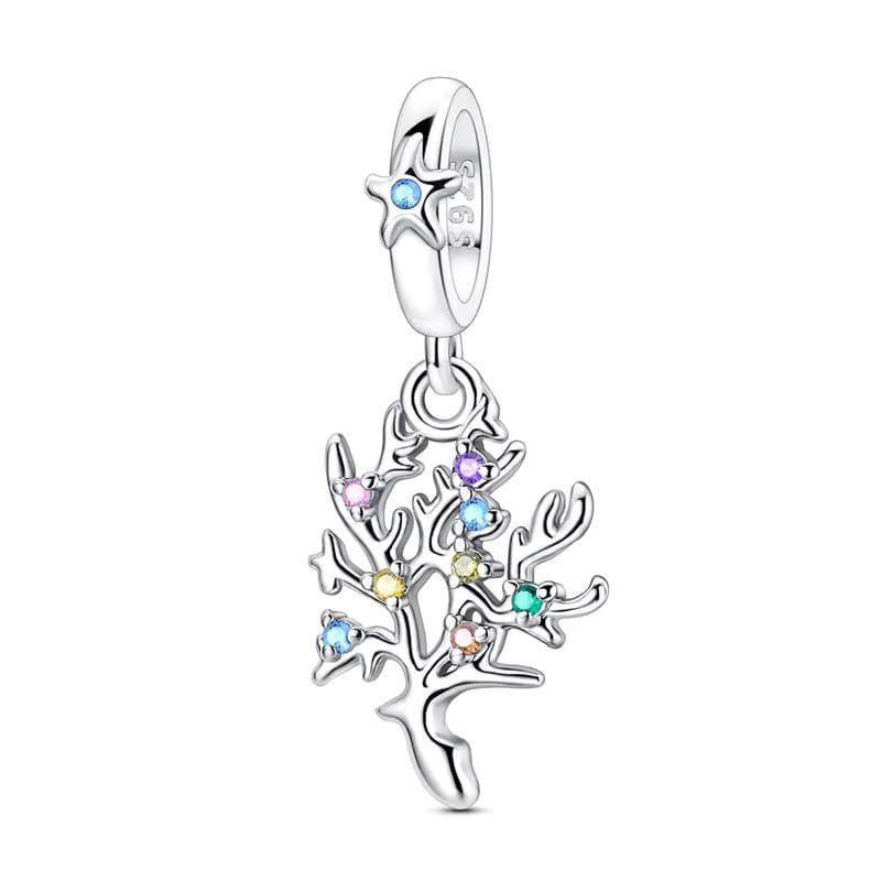 Coral Reef 925 sterling silver charm