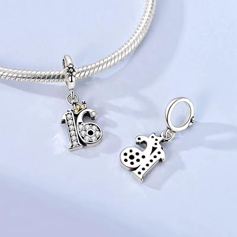 Sweet 16 charm detail view
