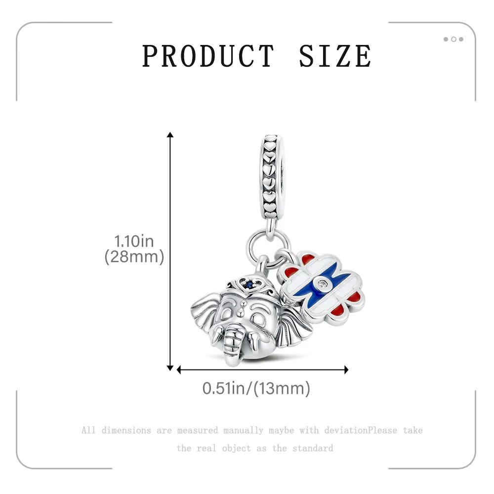Thailand sterling silver charm view 6