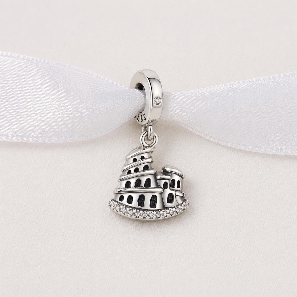Colosseum sterling silver charm alternate view