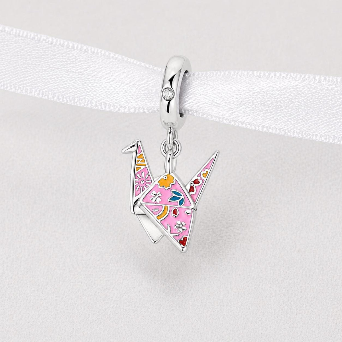 Japan sterling silver charm alternate view