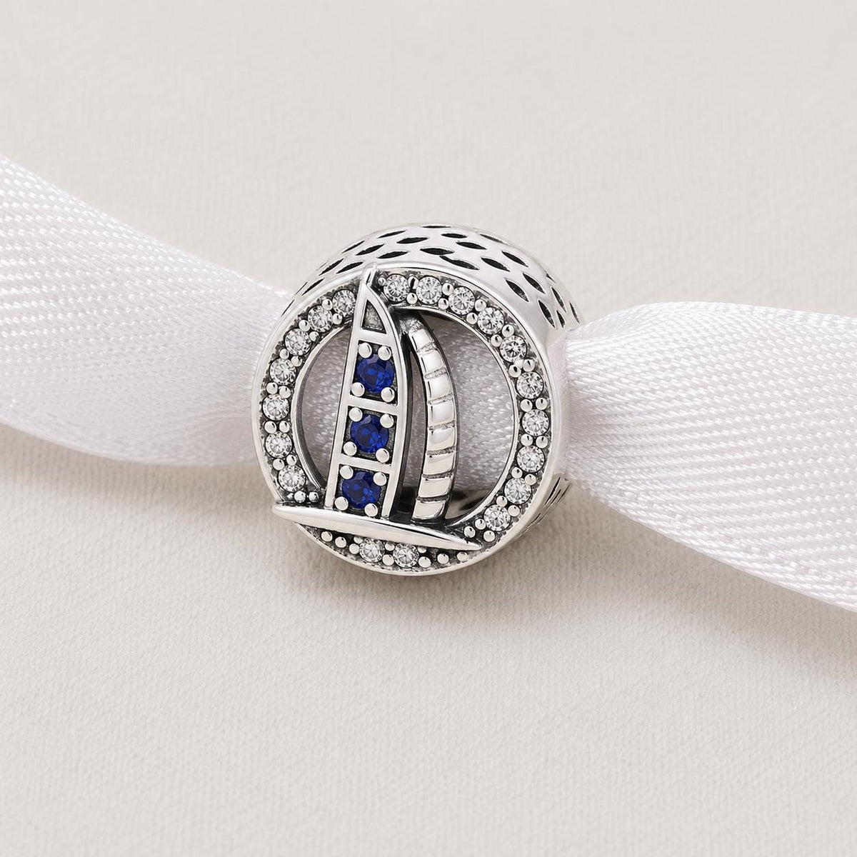 Dubai sterling silver charm alternate view