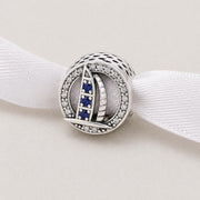 Dubai Bead Fits Pandora Charm Bracelet, Hotel Burj Al Arab, Sterling Silver Travel Souvenir