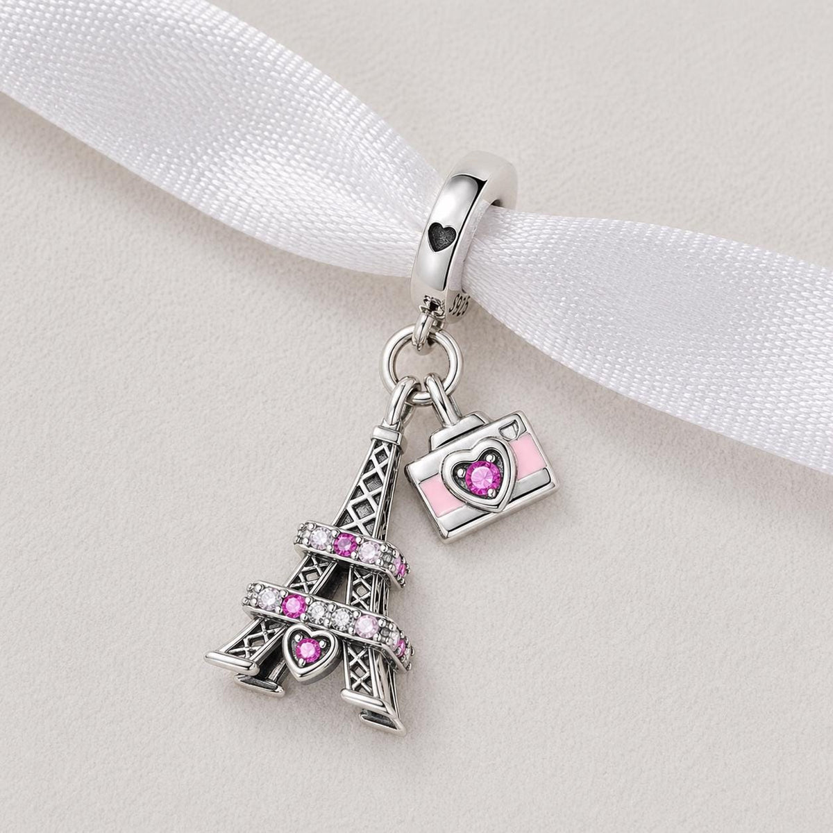 France sterling silver charm alternate view