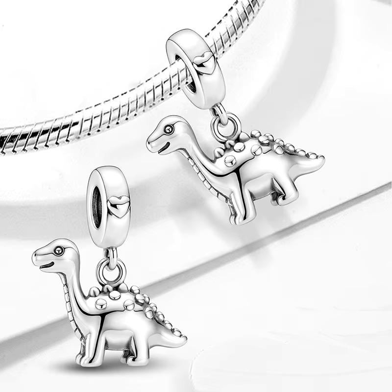 Dinosaur charm detail view