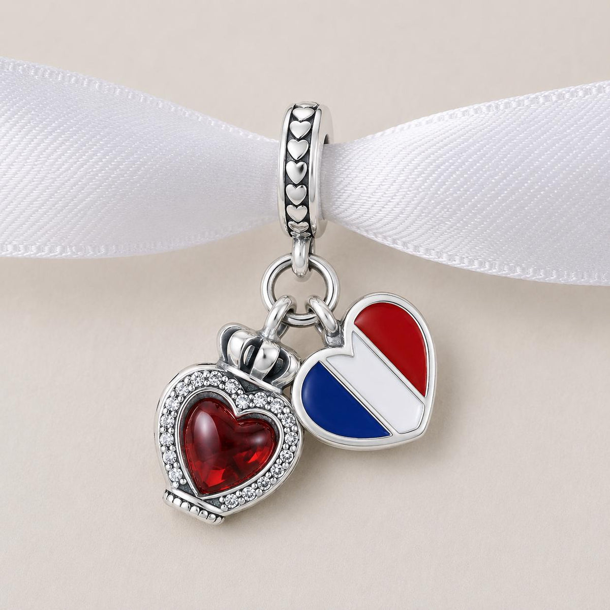 France Perfume sterling silver charm alternate view