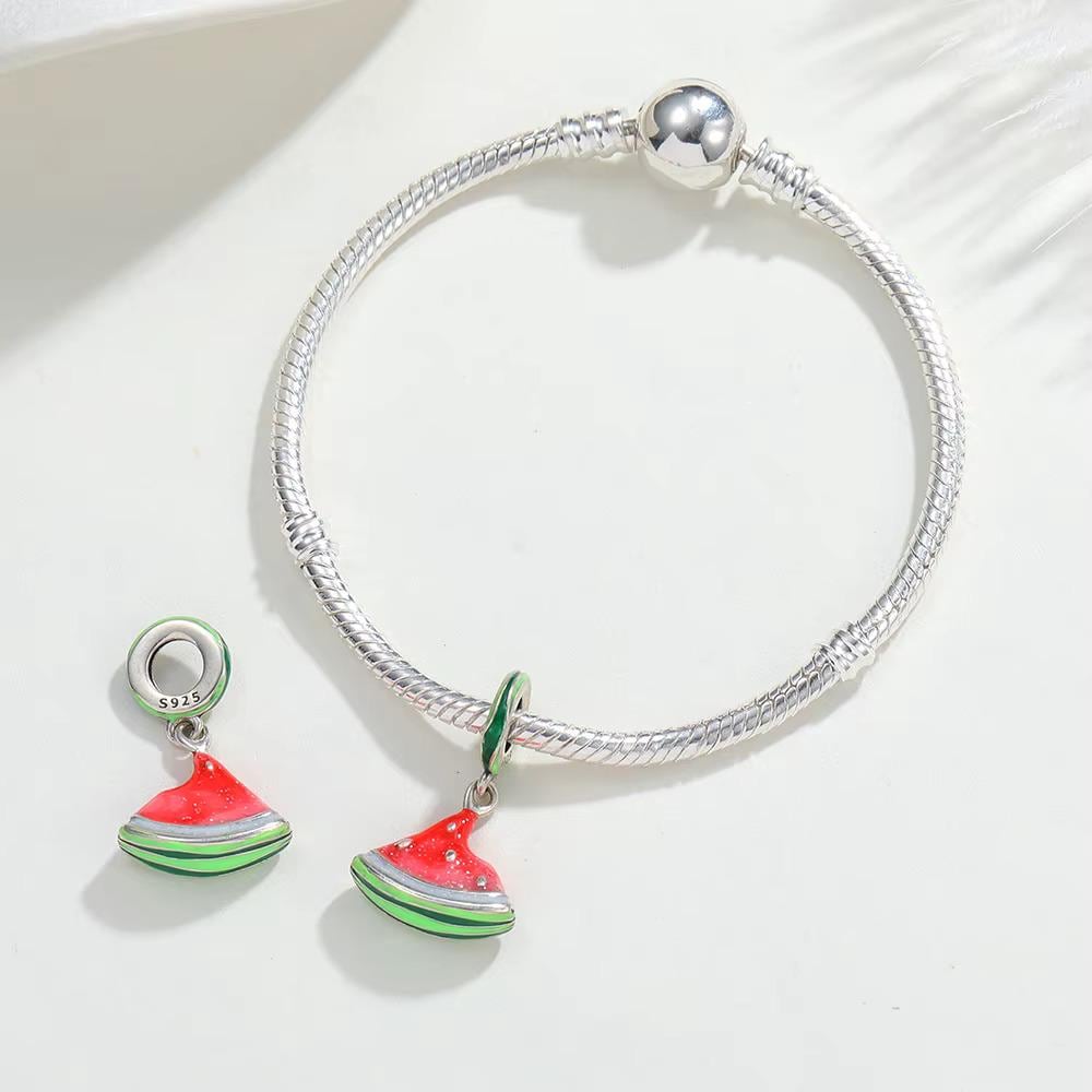 Watermelon charm detail view
