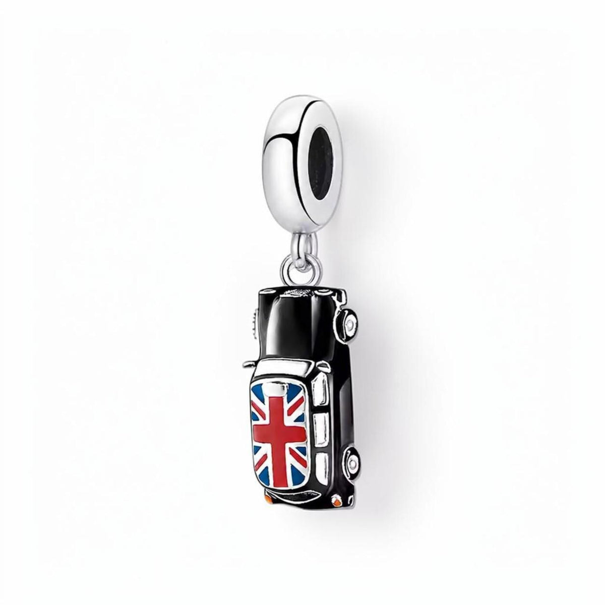 London Taxi sterling silver charm view 5