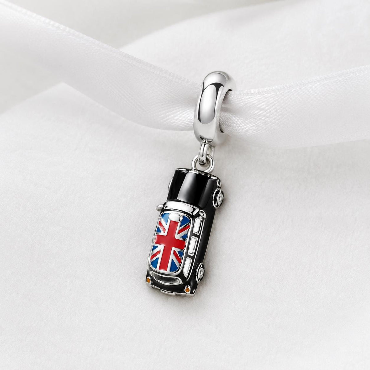 London Taxi sterling silver charm alternate view