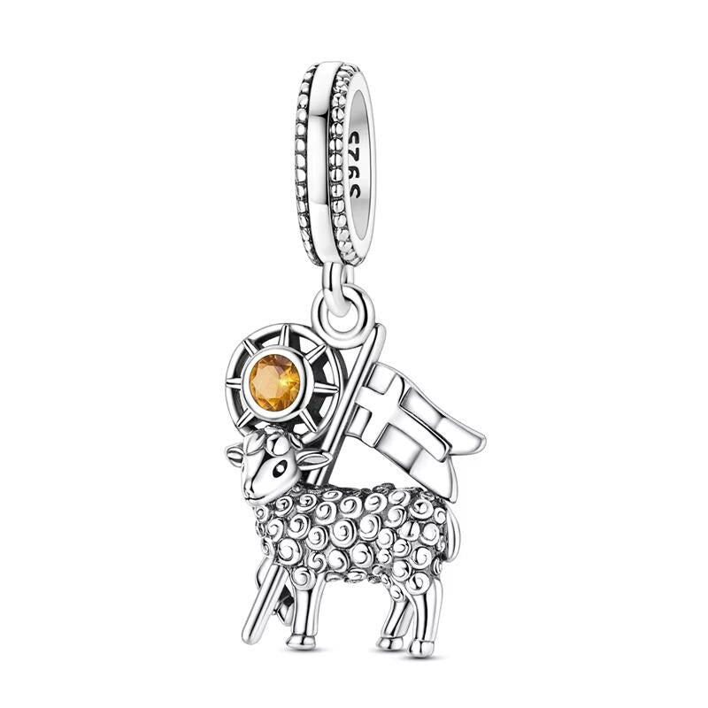Iceland Sheep 925 sterling silver charm