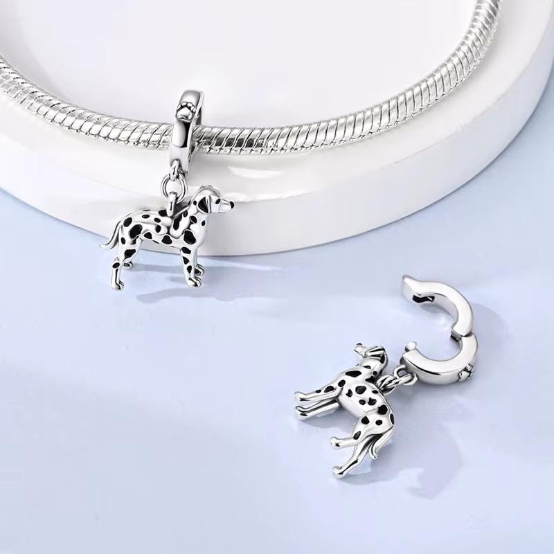 Dalmatian charm detail view
