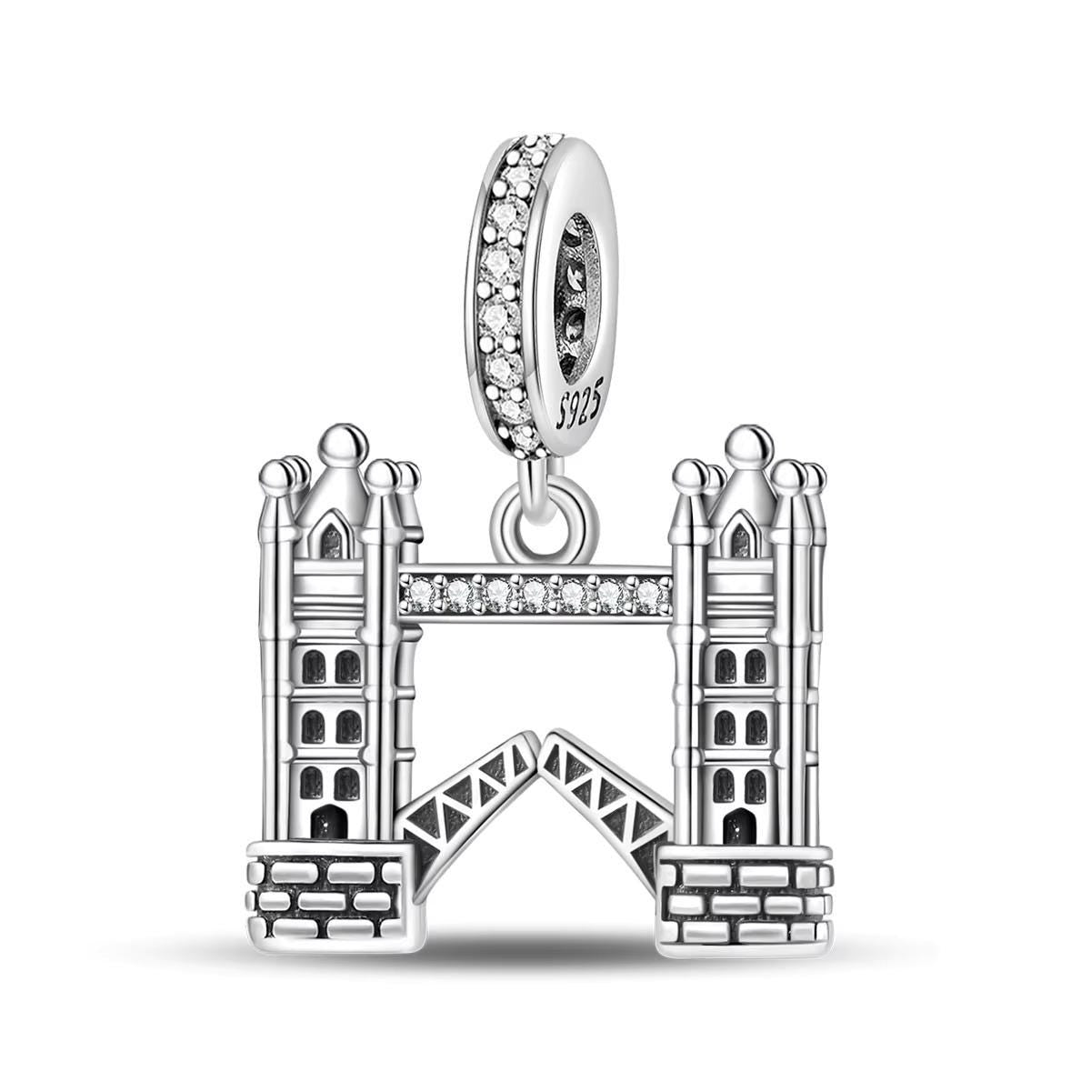 Tower Bridge 925 sterling silver charm