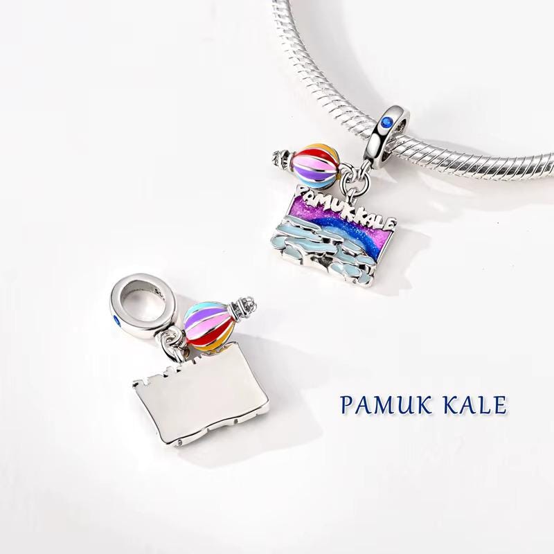 Pamukkale charm detail view