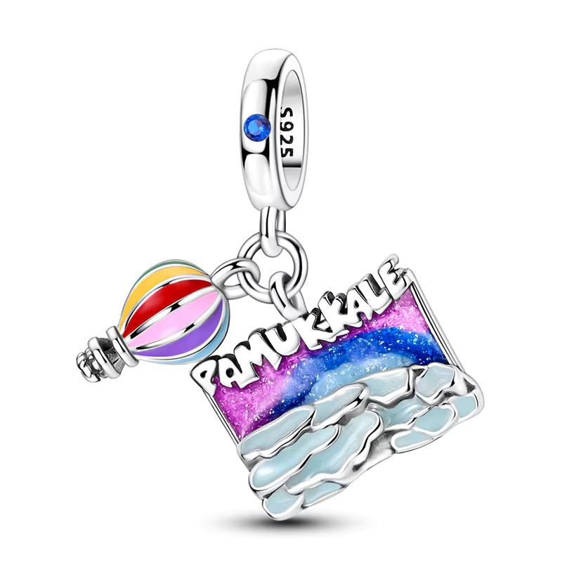 Pamukkale 925 sterling silver charm