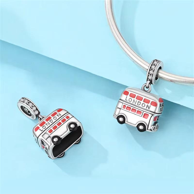 London Bus charm detail view