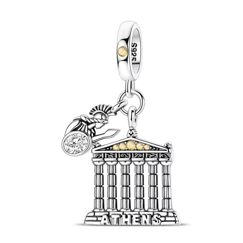 Athens sterling silver charm view 6